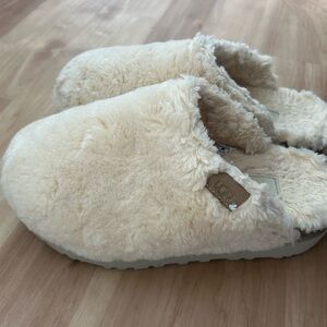 Ugg platform slippers